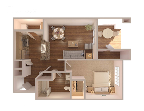 Harbor Cove Apartments Floor Plan